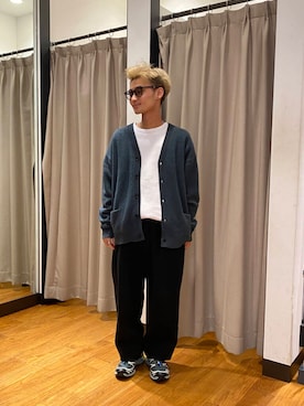 「冬の差し色コーデ」｜ryutoさん（メンズ・163cm）の冬コーディネート