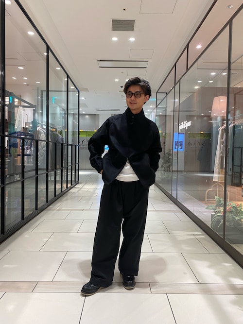SHAGGY MELTON ハリントンJACKET