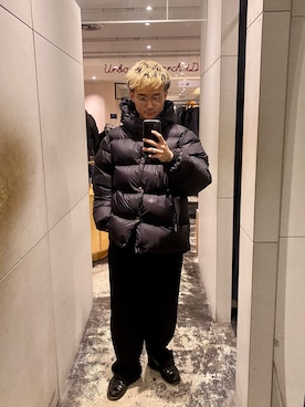 「アイテム（その他アウター）」を使った、ryutoさん（メンズ・163cm）の秋コーディネート