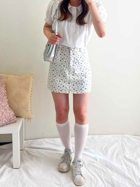 「frunco（フランコ）のアイテム」を使った、sasapipi5さん（レディース・167cm）の夏コーディネート