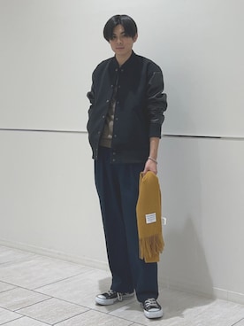 藤井さん（メンズ・171cm）の冬コーディネート