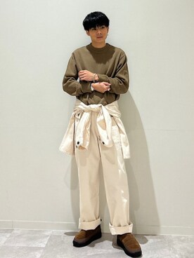 藤井さん(メンズ・171cm)の秋コーディネート