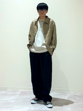 藤井さん（メンズ・171cm）の秋コーディネート