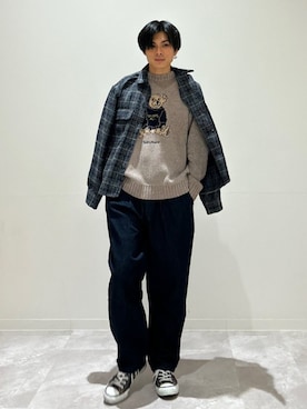 藤井さん(メンズ・171cm)の冬コーディネート