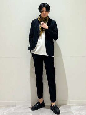 藤井さん(メンズ・171cm)の春コーディネート