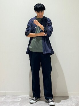 藤井さん(メンズ・171cm)の秋コーディネート