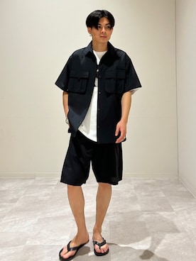 藤井さん(メンズ・171cm)の夏コーディネート