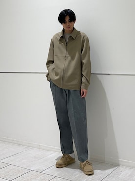 藤井さん(メンズ・171cm)の冬コーディネート