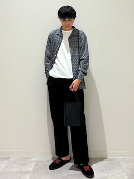 藤井さん(メンズ・171cm)の秋コーディネート