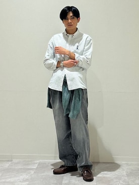 藤井さん(メンズ・171cm)の秋コーディネート