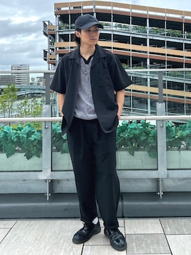 藤井さん(メンズ・171cm)の夏コーディネート