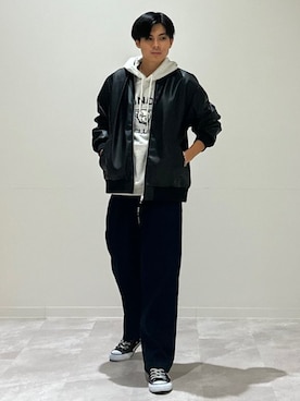 藤井さん(メンズ・171cm)の秋コーディネート
