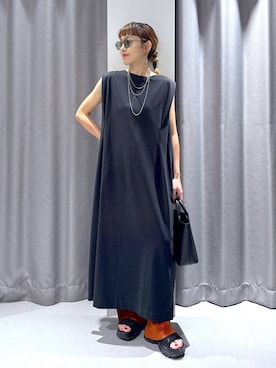 「アイテム（ヘアゴム）」を使った、chinatsuさん（レディース・162cm・30代）の夏コーディネート
