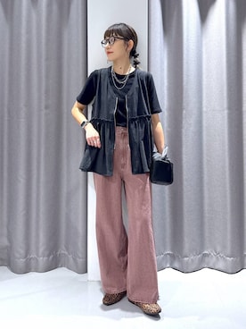 「アイテム（ヘアゴム）」を使った、chinatsuさん（レディース・162cm・30代）の夏コーディネート