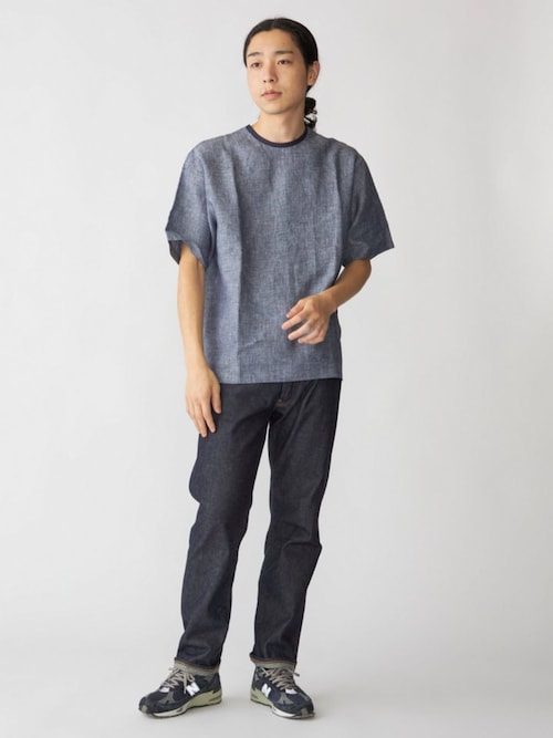 SHIPS: Herdmans リネン 2WAY プルオーバー Tシャツ