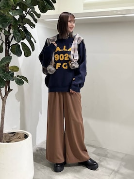 Haruneさん（レディース・167cm）の秋コーディネート