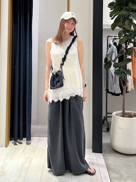 Haruneさん（レディース・167cm）の夏コーディネート
