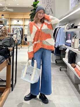 Haruneさん（レディース・167cm）の冬コーディネート