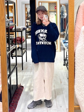 Haruneさん（レディース・167cm）の冬コーディネート