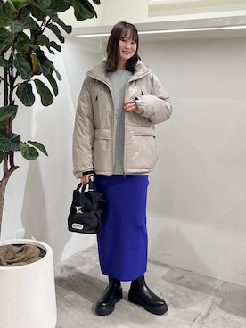 「アイテム（スウェット）」を使った、Haruneさん（レディース・167cm・30代）の秋コーディネート