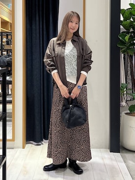 Haruneさん（レディース・167cm）の秋コーディネート