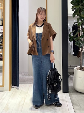 Haruneさん(レディース・167cm)の夏コーディネート