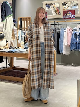 Haruneさん(レディース・167cm)の冬コーディネート