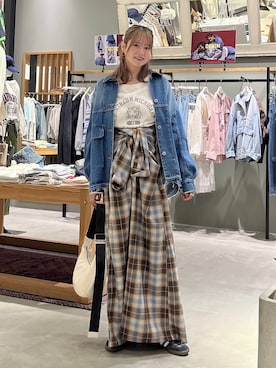 Haruneさん（レディース・167cm）の冬コーディネート