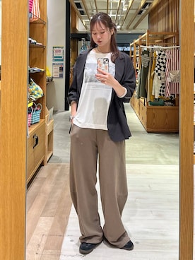 Haruneさん(レディース・167cm)の秋コーディネート