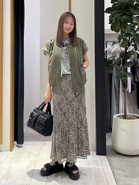 Haruneさん(レディース・167cm)の夏コーディネート