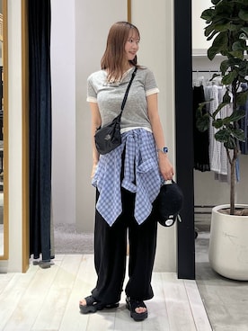 Haruneさん(レディース・167cm)の夏コーディネート
