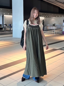 Haruneさん(レディース・167cm)の夏コーディネート