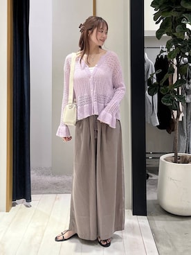 Haruneさん（レディース・167cm）の夏コーディネート