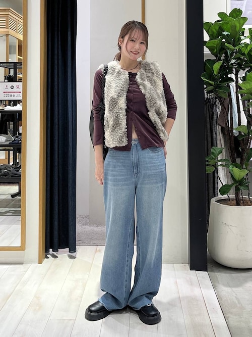 【知久友里恵さんコラボ】オーバルカラビナセットパンツ