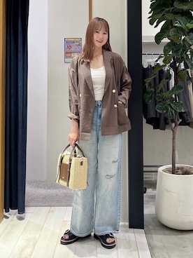 Haruneさん（レディース・167cm）の春コーディネート