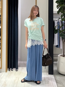 Haruneさん(レディース・167cm)の夏コーディネート