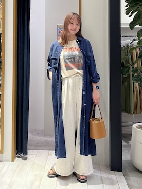 Haruneさん（レディース・167cm）の春コーディネート