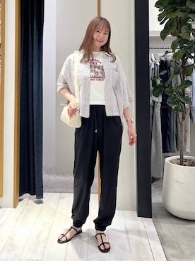 Haruneさん（レディース・167cm）の夏コーディネート