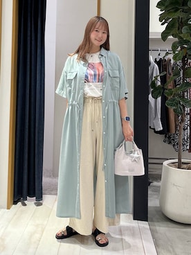 Haruneさん（レディース・167cm）の夏コーディネート