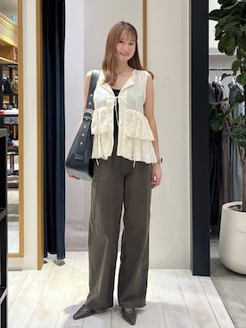 「bijorie（ビジュリィ）のアイテム」を使った、Haruneさん（レディース・167cm）の夏コーディネート