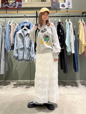 Haruneさん（レディース・167cm）の冬コーディネート