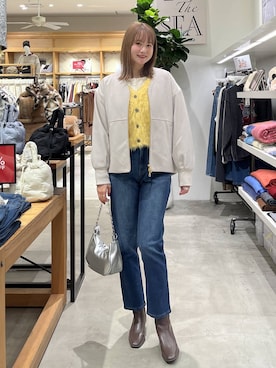 「アイテム（ハンドバッグ）」を使った、Haruneさん（レディース・167cm・30代）の冬コーディネート