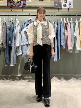 Haruneさん（レディース・167cm）の冬コーディネート