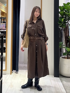 Haruneさん(レディース・167cm)の秋コーディネート