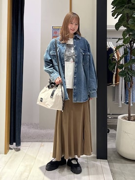 Haruneさん（レディース・167cm）の春コーディネート