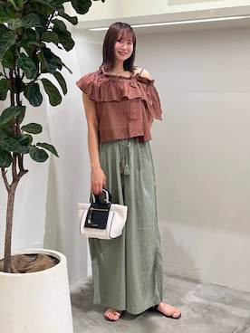 Haruneさん(レディース・167cm)の夏コーディネート