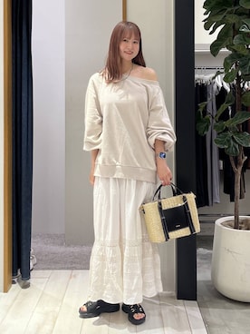 Haruneさん（レディース・167cm）の春コーディネート
