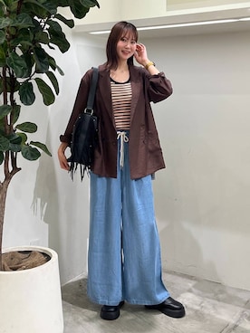 Haruneさん（レディース・167cm）の秋コーディネート