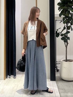 Haruneさん(レディース・167cm)の夏コーディネート
