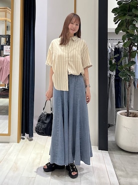 Haruneさん(レディース・167cm)の夏コーディネート